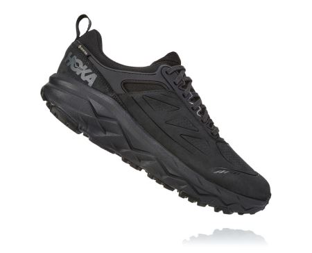 Hoka One One Challenger Low GORE-TEX - Adidasi Alergare Barbati Negrii | RO-qqixwWy